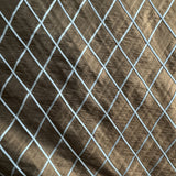 Scada Silk Fabric - Diamond Geometric Pattern, 54" Width (1 Yard)