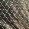 Scada Silk Fabric - Diamond Geometric Pattern, 54" Width (1 Yard)