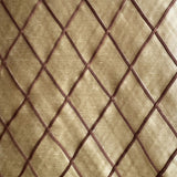 Scada Silk Fabric - Diamond Geometric Pattern, 54" Width (1 Yard)