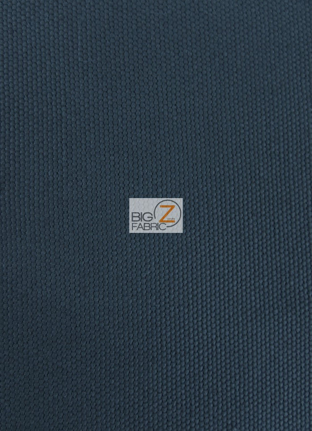 Navy Blue Solid Cotton Duck Canvas Fabric By The Yard