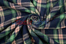 Plaid Flannel Fabric - 80 Percent Polyester 20 Percent Cotton, Plaid Pattern, 7 Oz, Soft Brushed Cotton Face (1 Yard)