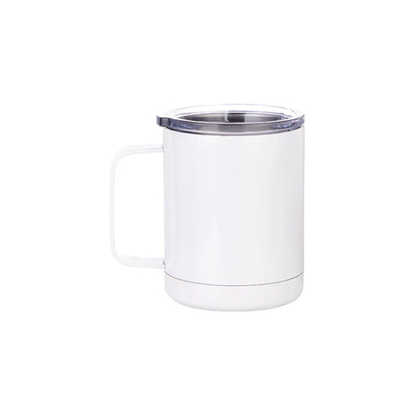 Sublimation Mug Tumbler - White 12 Ounce Double Wall Insulated Fabric (1 Piece)