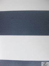 4" Stripe Outdoor Waterproof Anti-UV Vinyl Fabric