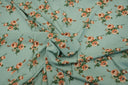 Love Flower Rayon Challis Fabric - Floral Print, 58/60" Width (1 Yard)