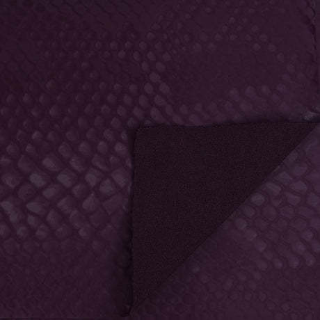 Snake Print Slick Vinyl Fabric