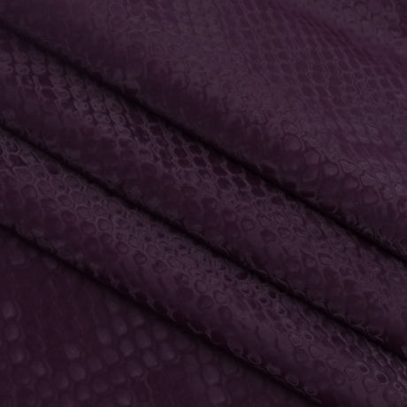 Snake Print Slick Vinyl Fabric