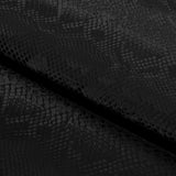 Serpent Polyester Spandex Slick Vinyl Fabric - Snake Skin Inspired Pattern, 54" Width (1 Yard)