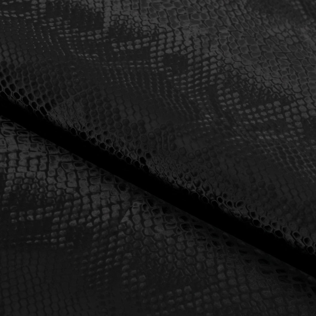 Snake Print Slick Vinyl Fabric