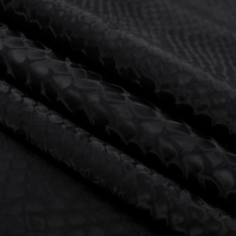 Snake Print Slick Vinyl Fabric