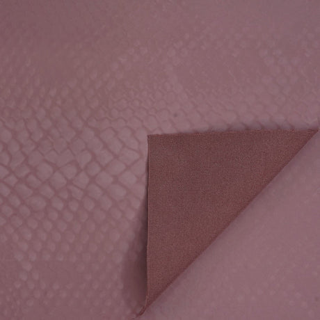 Snake Print Slick Vinyl Fabric