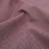 Serpent Polyester Spandex Slick Vinyl Fabric - Snake Skin Inspired Pattern, 54" Width (1 Yard)