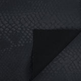 Snake Print Slick Vinyl Fabric