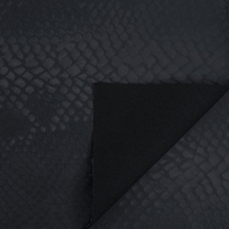 Snake Print Slick Vinyl Fabric