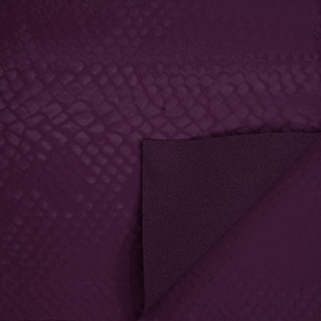 Snake Print Slick Vinyl Fabric
