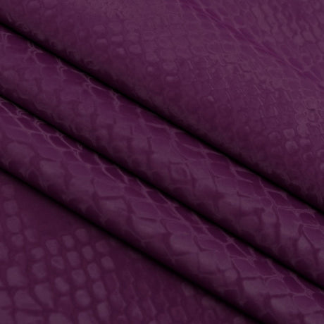 Snake Print Slick Vinyl Fabric