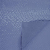 Serpent Polyester Spandex Slick Vinyl Fabric - Snake Skin Inspired Pattern, 54" Width (1 Yard)