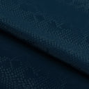 Serpent Polyester Spandex Slick Vinyl Fabric - Snake Skin Inspired Pattern, 54" Width (1 Yard)