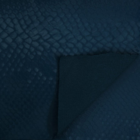 Snake Print Slick Vinyl Fabric