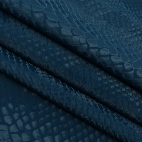 Snake Print Slick Vinyl Fabric