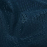 Serpent Polyester Spandex Slick Vinyl Fabric - Snake Skin Inspired Pattern, 54" Width (1 Yard)
