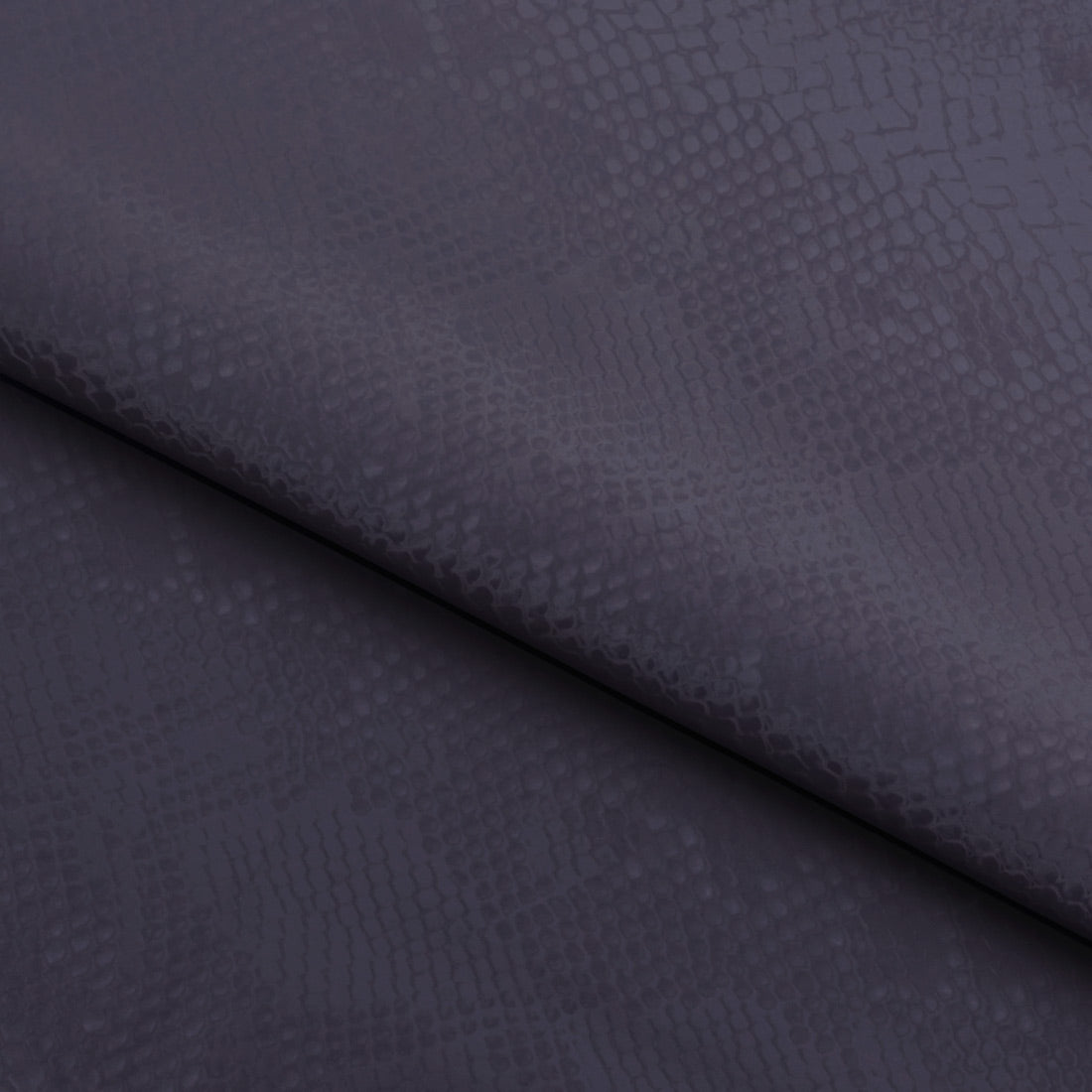 Serpent Polyester Spandex Slick Vinyl Fabric - Snake Skin Inspired Pattern, 54" Width (1 Yard)