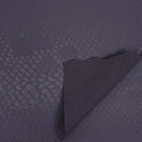 Serpent Polyester Spandex Slick Vinyl Fabric - Snake Skin Inspired Pattern, 54" Width (1 Yard)