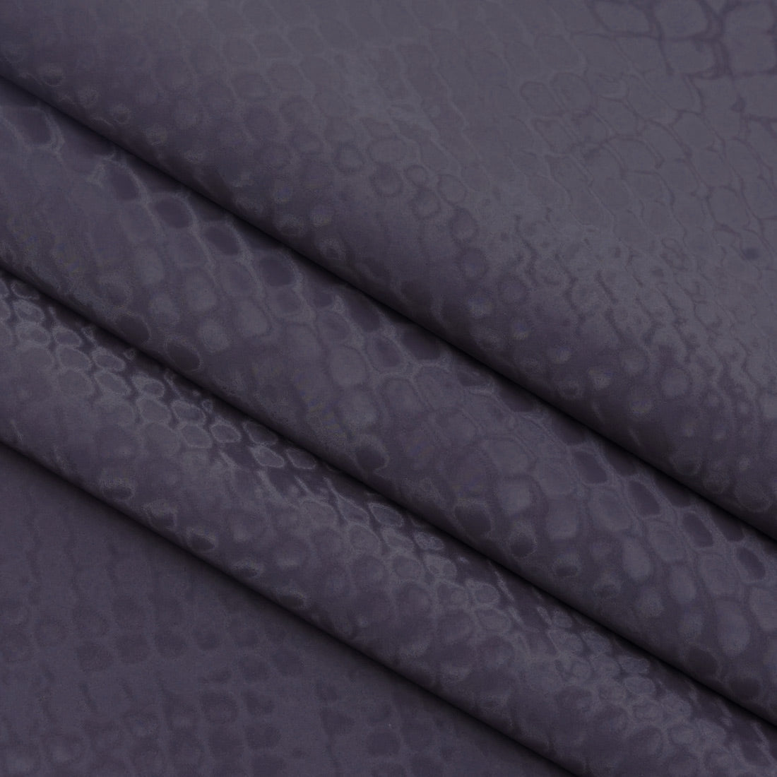 Serpent Polyester Spandex Slick Vinyl Fabric - Snake Skin Inspired Pattern, 54" Width (1 Yard)