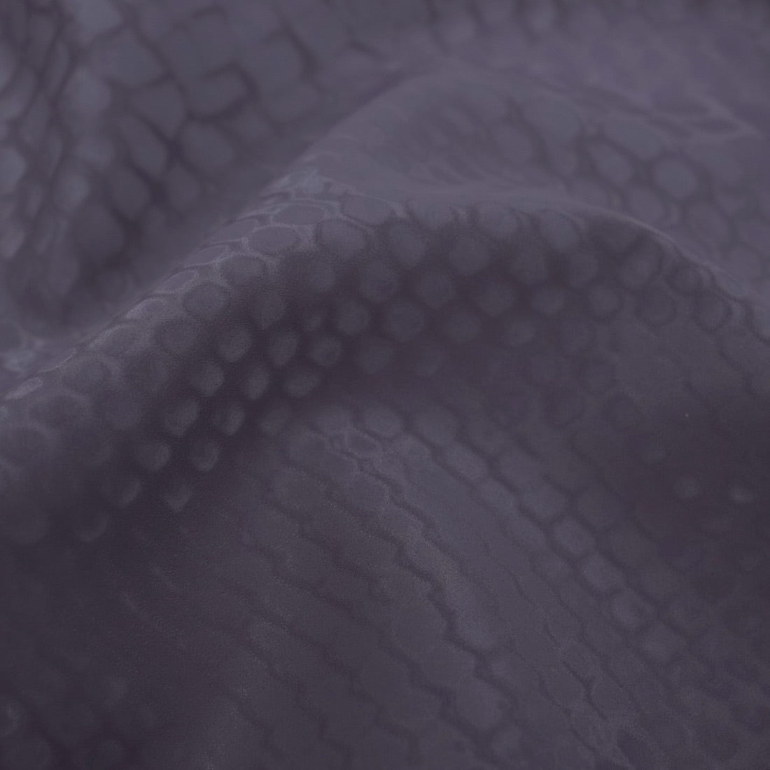 Serpent Polyester Spandex Slick Vinyl Fabric - Snake Skin Inspired Pattern, 54" Width (1 Yard)