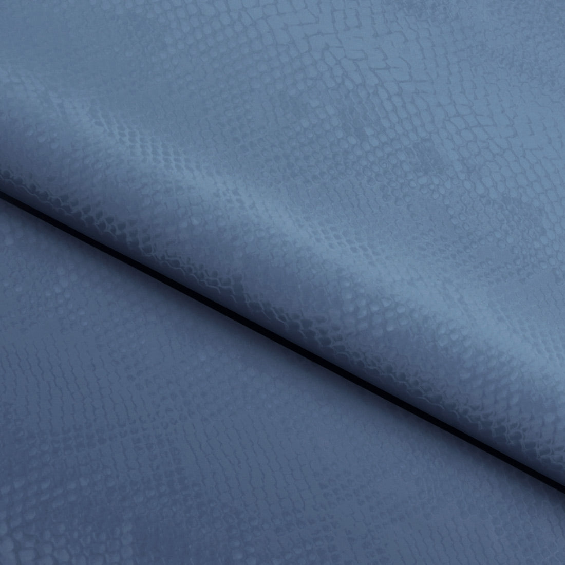 Serpent Polyester Spandex Slick Vinyl Fabric - Snake Skin Inspired Pattern, 54" Width (1 Yard)