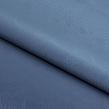 Serpent Polyester Spandex Slick Vinyl Fabric - Snake Skin Inspired Pattern, 54" Width (1 Yard)