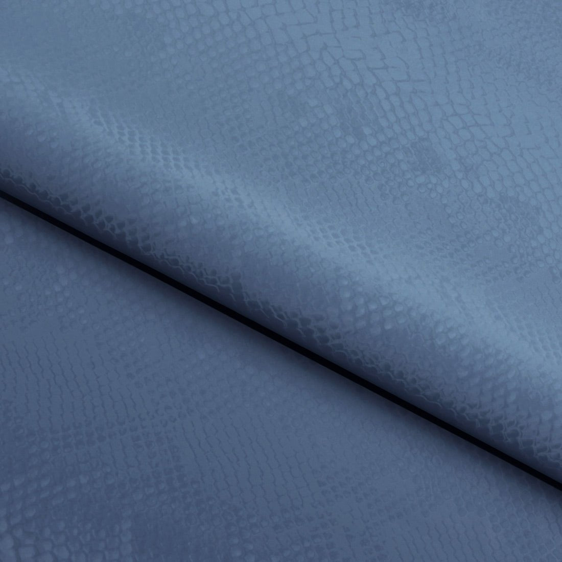 Serpent Polyester Spandex Slick Vinyl Fabric - Snake Skin Inspired Pattern, 54" Width (1 Yard)