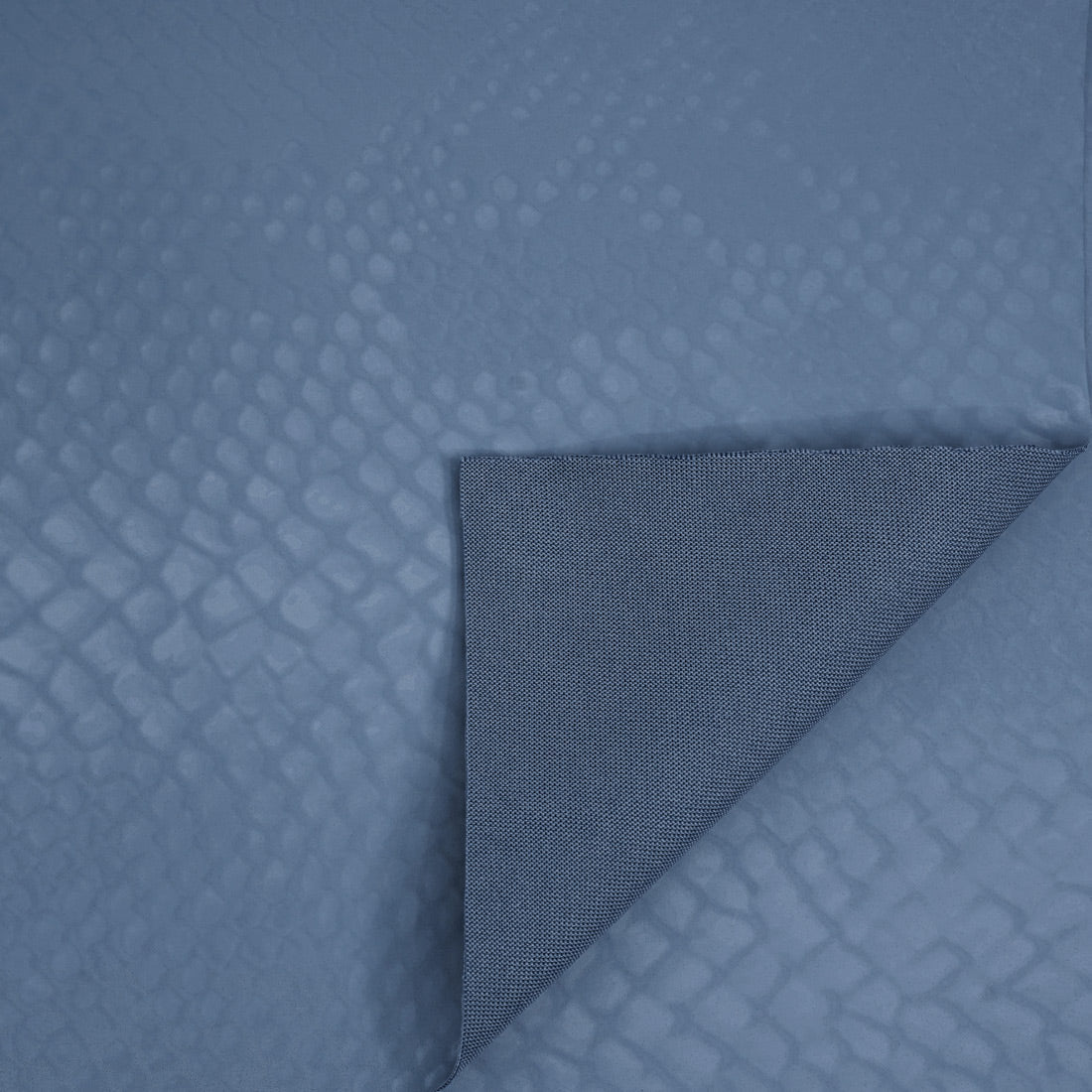 Serpent Polyester Spandex Slick Vinyl Fabric - Snake Skin Inspired Pattern, 54" Width (1 Yard)