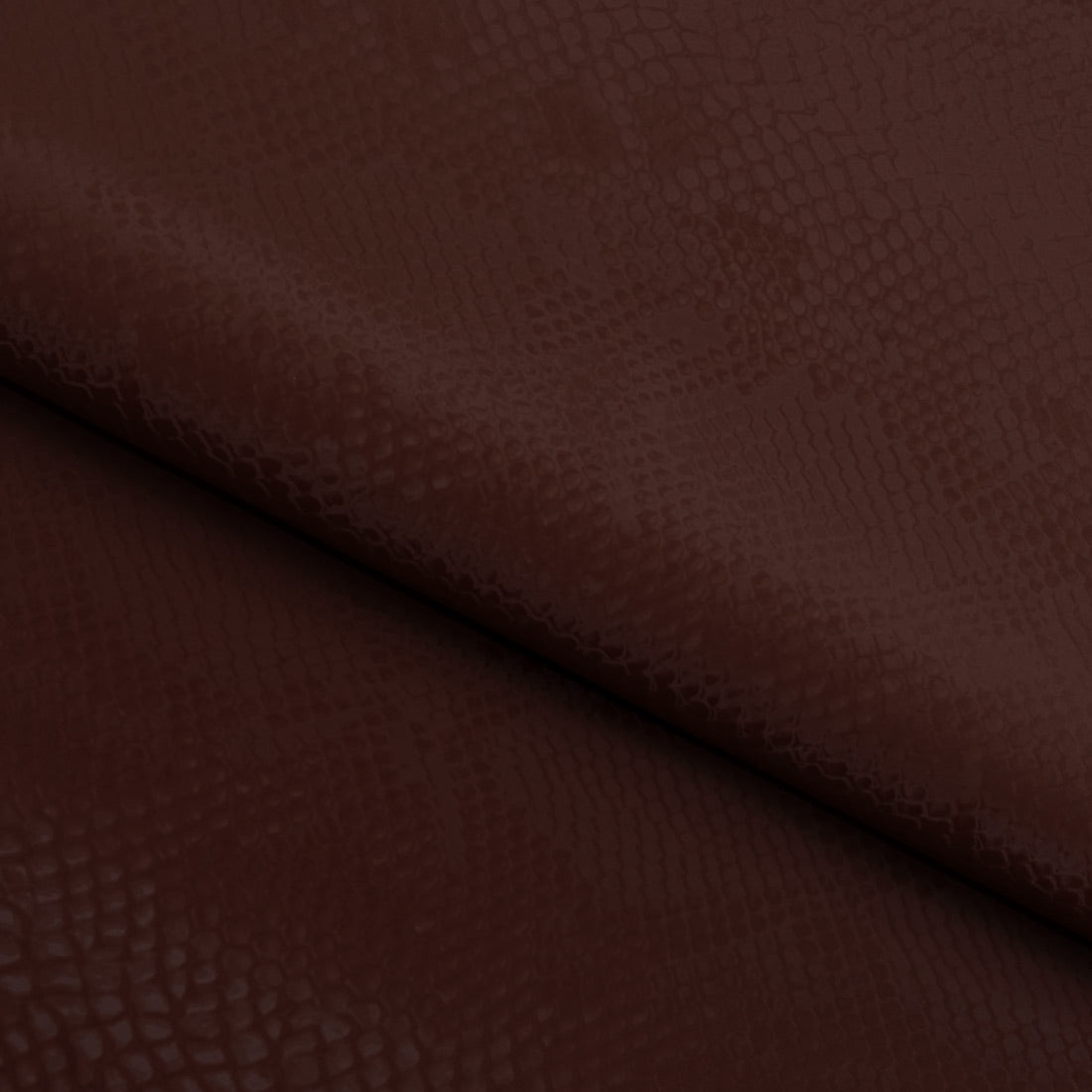 Serpent Polyester Spandex Slick Vinyl Fabric - Snake Skin Inspired Pattern, 54" Width (1 Yard)