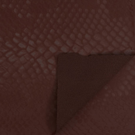 Snake Print Slick Vinyl Fabric