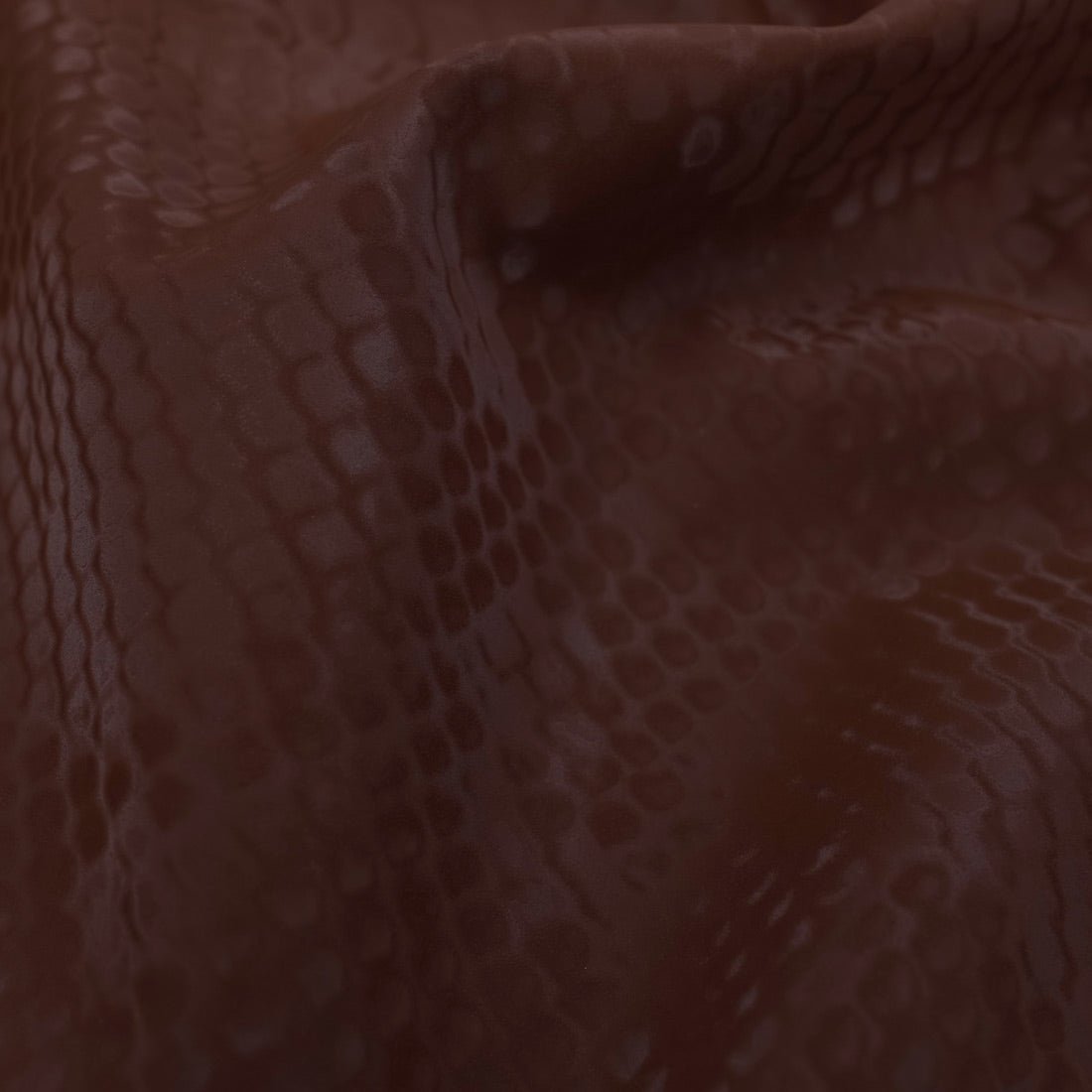 Snake Print Slick Vinyl Fabric