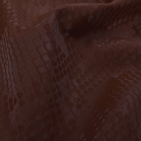 Snake Print Slick Vinyl Fabric