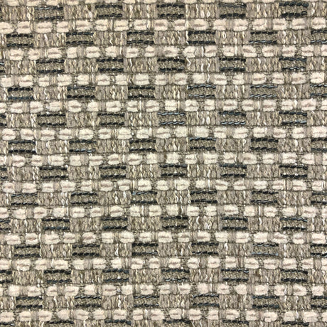 Seville Textured Woven Chenille Fabric - Ivory, Stone, Spa, 55" Width (1 Yard)