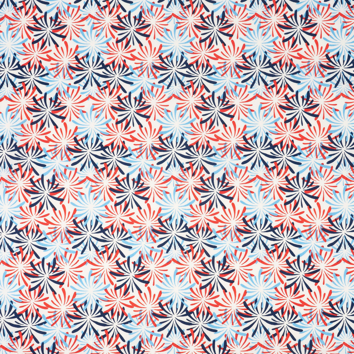 SINGER 100% Cotton Fireworks Print Fabric by the Yard