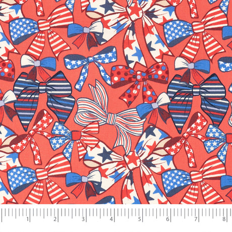 SINGER 100% Cotton USA Ribbons Fabric by the Yard