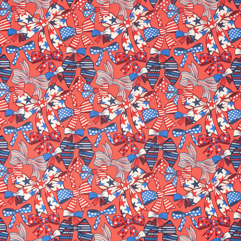 SINGER 100% Cotton USA Ribbons Fabric by the Yard