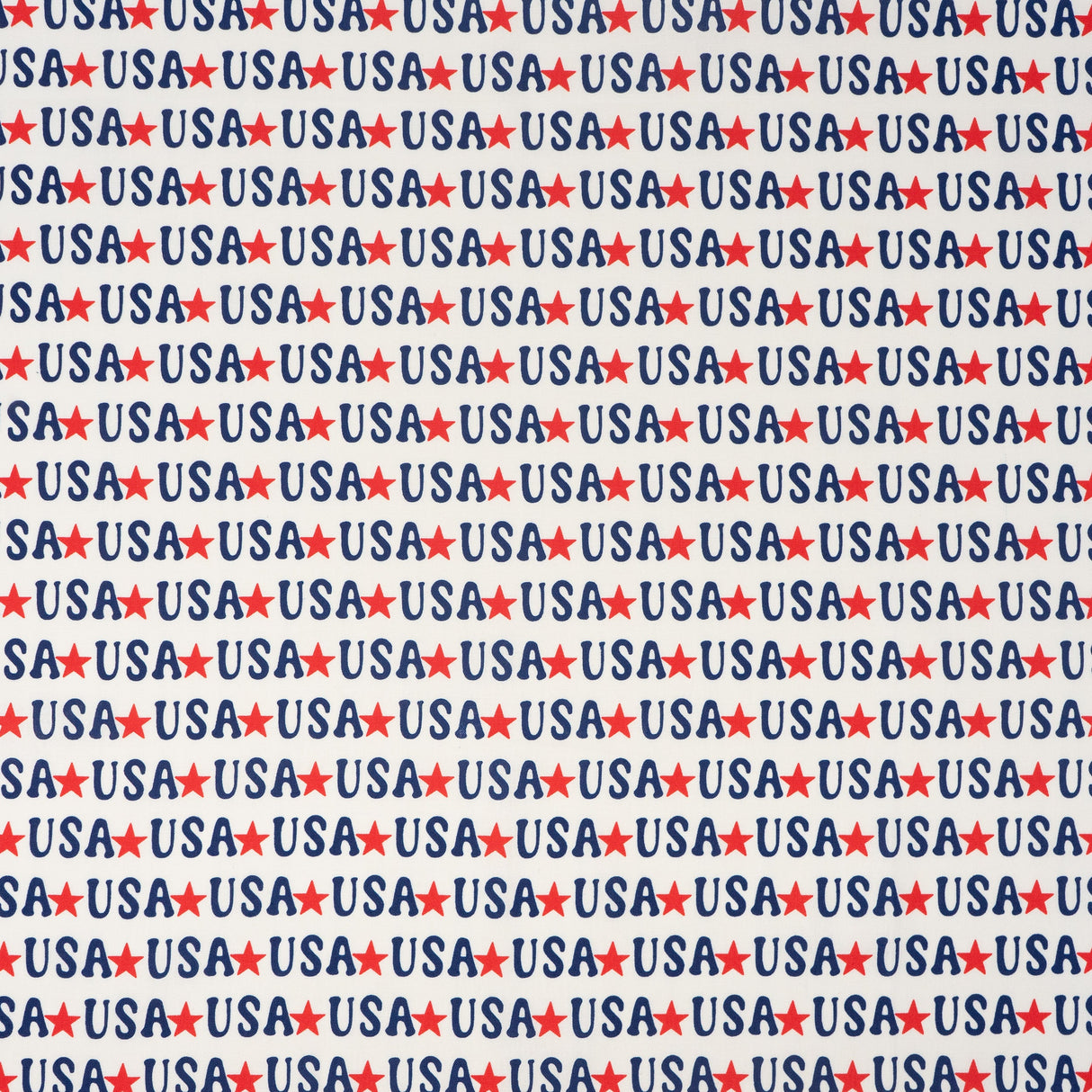 SINGER 100% Cotton Starred USA Fabric by the Yard