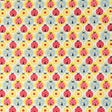 SINGER Colorful Ladybugs 100% Cotton Fabric by the Yard