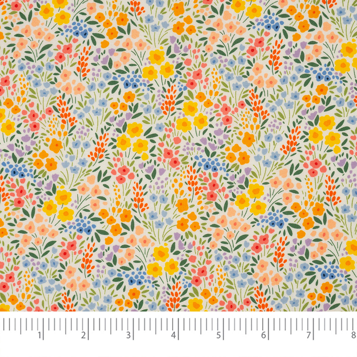 SINGER Spring Gnome Floral 100% Cotton Fabric by the Yard