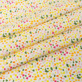 SINGER 100% Cotton Yellowparty Confetti Fabric by the Yard