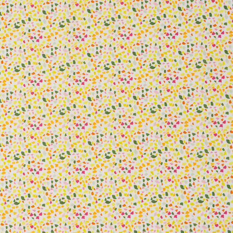 SINGER 100% Cotton Yellowparty Confetti Fabric by the Yard