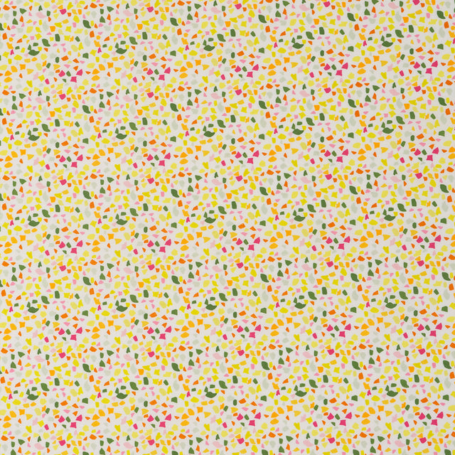 SINGER 100% Cotton Yellowparty Confetti Fabric by the Yard