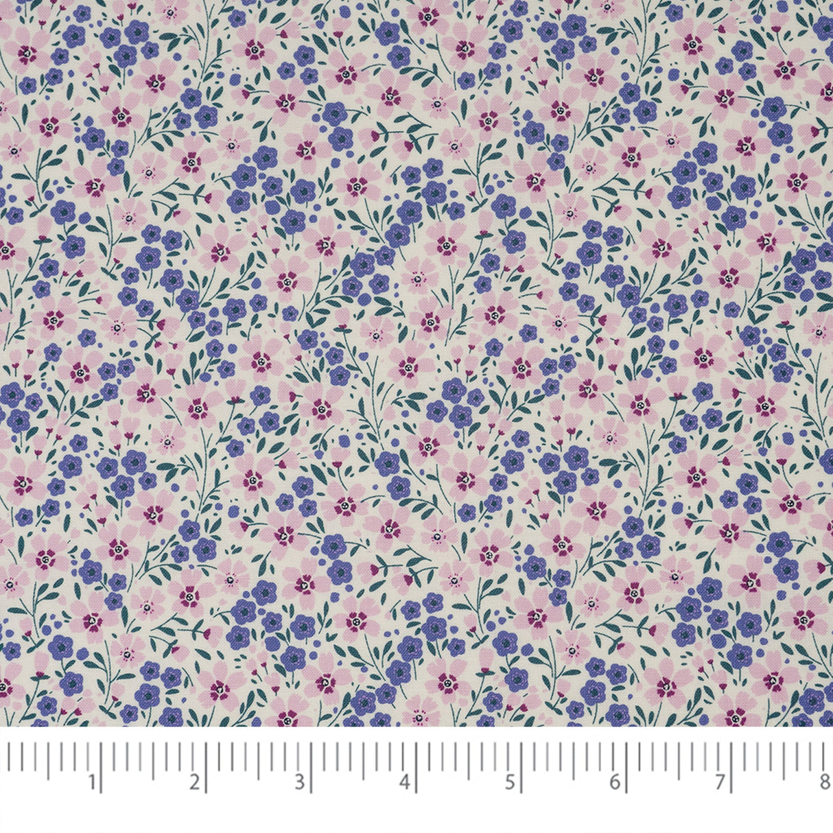 SINGER 100% Cotton Spring Floral Packed Fabric by the Yard