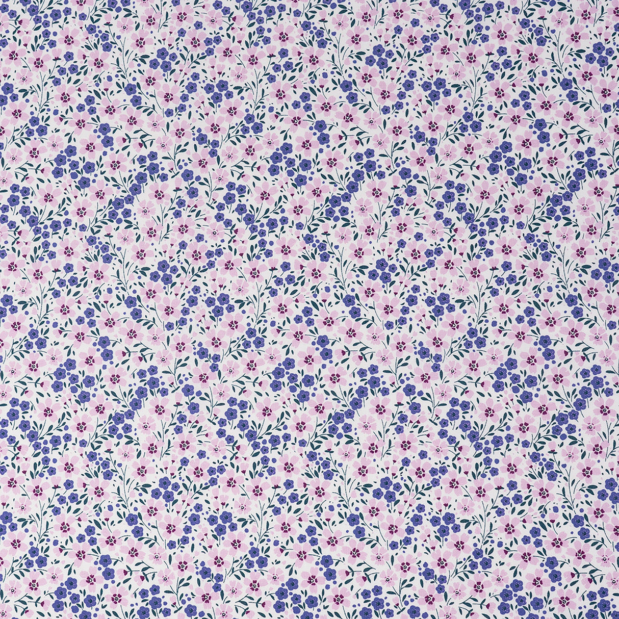 SINGER 100% Cotton Spring Floral Packed Fabric by the Yard