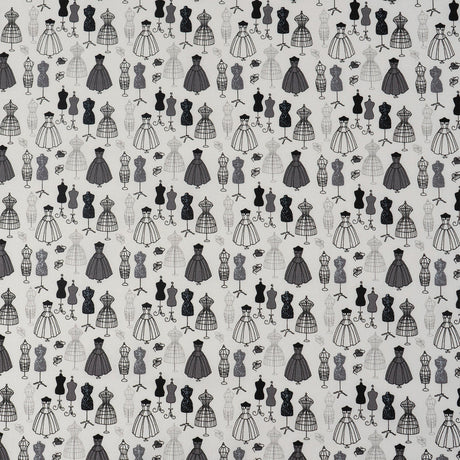 SINGER Dress Forms 100% Cotton Fabric by the Yard