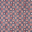 SINGER 100% Cotton Patch Stars Stripes Fabric by the Yard